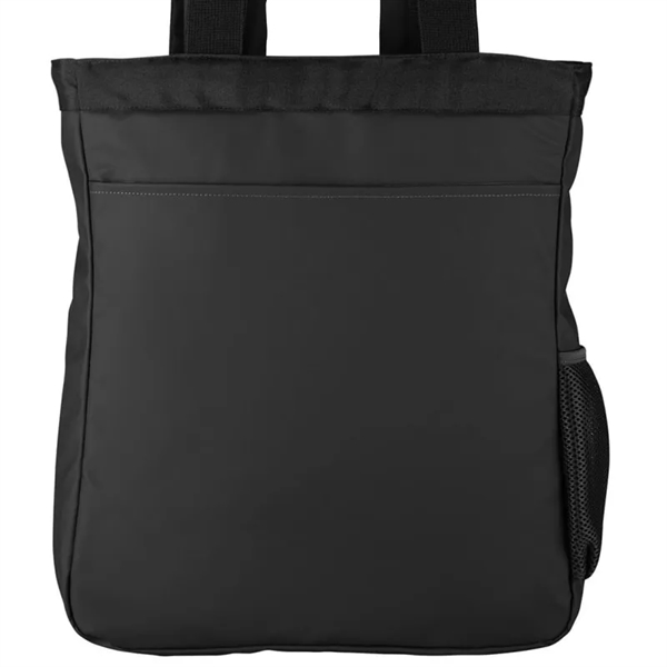 North End Men's Reflective Convertible Backpack Tote - North End Men's Reflective Convertible Backpack Tote - Image 1 of 5