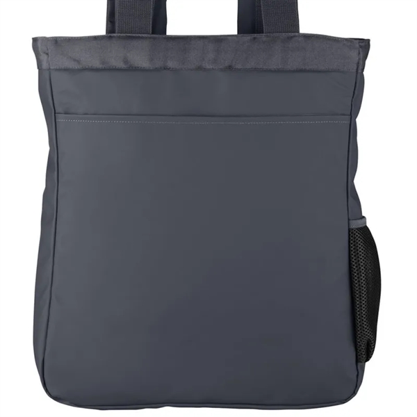 North End Men's Reflective Convertible Backpack Tote - North End Men's Reflective Convertible Backpack Tote - Image 3 of 5