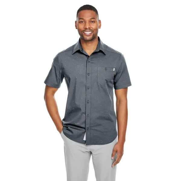 Spyder Men's Stryke Woven Short-Sleeve Shirt - Spyder Men's Stryke Woven Short-Sleeve Shirt - Image 0 of 3