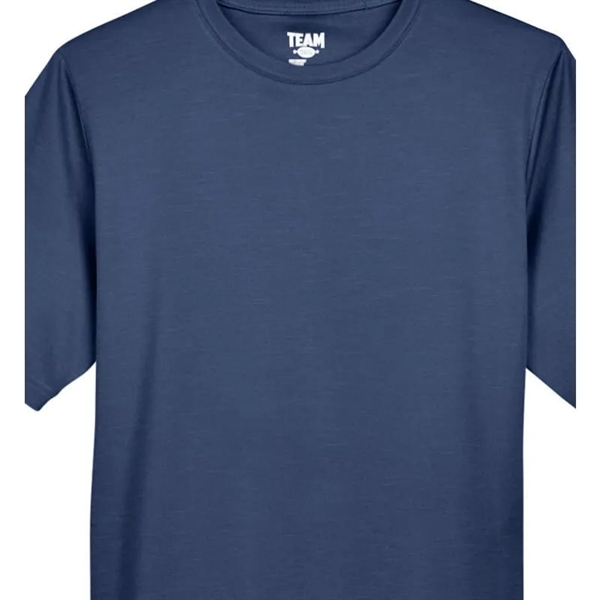 Team 365 Men's Sonic Heather Performance T-Shirt - Team 365 Men's Sonic Heather Performance T-Shirt - Image 4 of 8