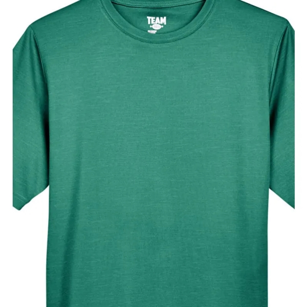Team 365 Men's Sonic Heather Performance T-Shirt - Team 365 Men's Sonic Heather Performance T-Shirt - Image 5 of 8