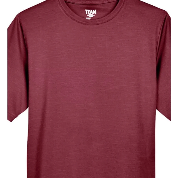 Team 365 Men's Sonic Heather Performance T-Shirt - Team 365 Men's Sonic Heather Performance T-Shirt - Image 6 of 8