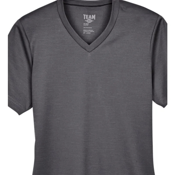 Team 365 Ladies' Sonic Heather Performance T-Shirt - Team 365 Ladies' Sonic Heather Performance T-Shirt - Image 3 of 8