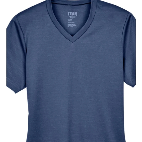 Team 365 Ladies' Sonic Heather Performance T-Shirt - Team 365 Ladies' Sonic Heather Performance T-Shirt - Image 4 of 8