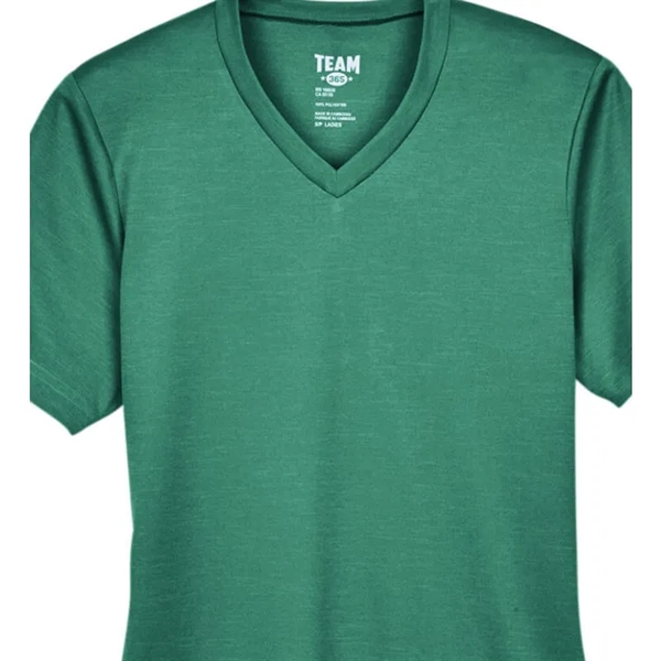 Team 365 Ladies' Sonic Heather Performance T-Shirt - Team 365 Ladies' Sonic Heather Performance T-Shirt - Image 5 of 8
