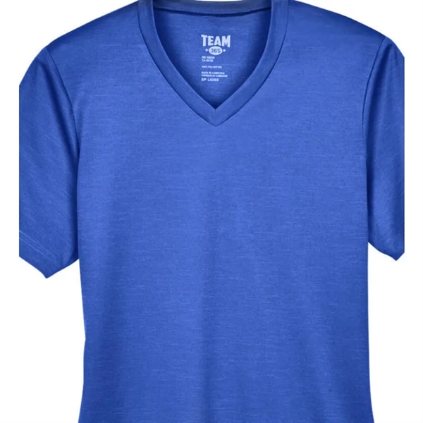 Team 365 Ladies' Sonic Heather Performance T-Shirt - Team 365 Ladies' Sonic Heather Performance T-Shirt - Image 8 of 8