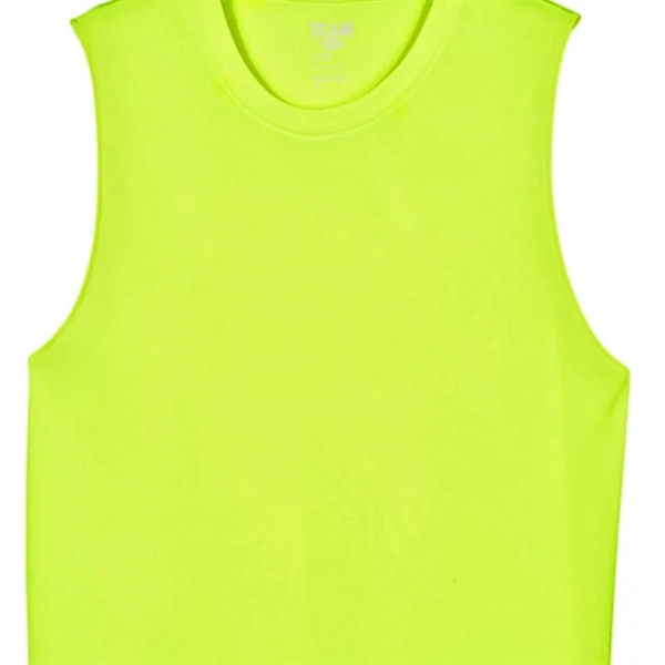 Team 365 Men's Zone Performance Muscle T-Shirt - Team 365 Men's Zone Performance Muscle T-Shirt - Image 3 of 8