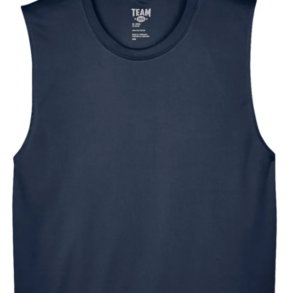 Team 365 Men's Zone Performance Muscle T-Shirt - Team 365 Men's Zone Performance Muscle T-Shirt - Image 4 of 8