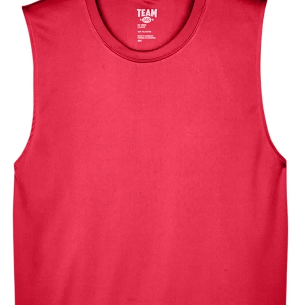 Team 365 Men's Zone Performance Muscle T-Shirt - Team 365 Men's Zone Performance Muscle T-Shirt - Image 6 of 8