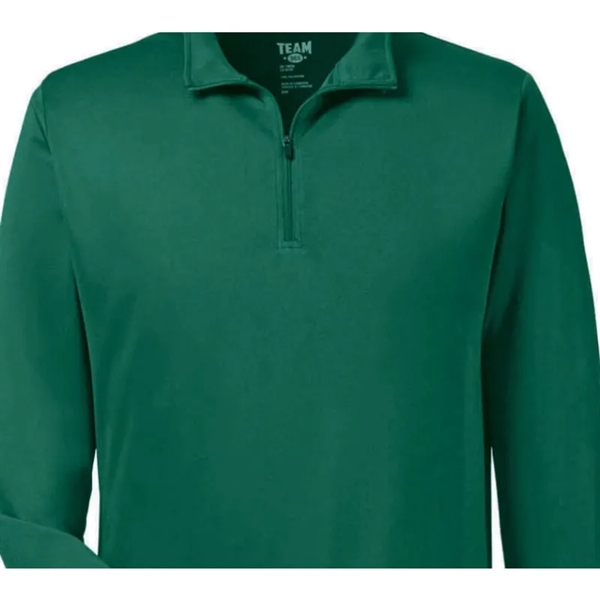 Team 365 Men's Zone Performance Quarter-Zip - Team 365 Men's Zone Performance Quarter-Zip - Image 4 of 11