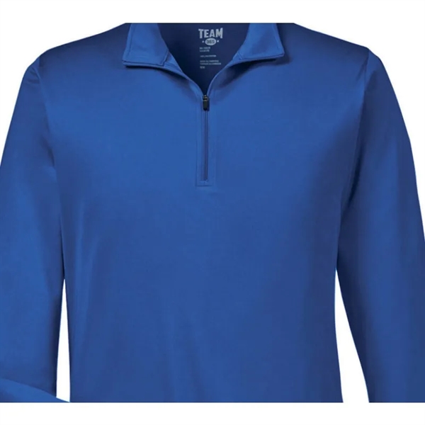 Team 365 Men's Zone Performance Quarter-Zip - Team 365 Men's Zone Performance Quarter-Zip - Image 11 of 11