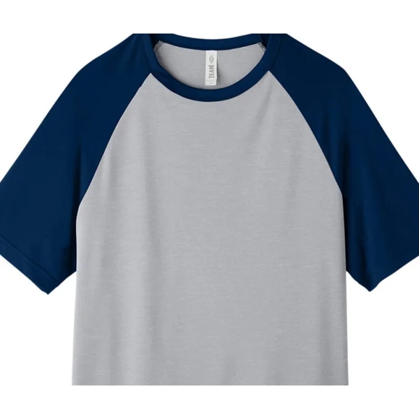 Team 365 Unisex Zone Colorblock Raglan T-Shirt - Team 365 Unisex Zone Colorblock Raglan T-Shirt - Image 1 of 6