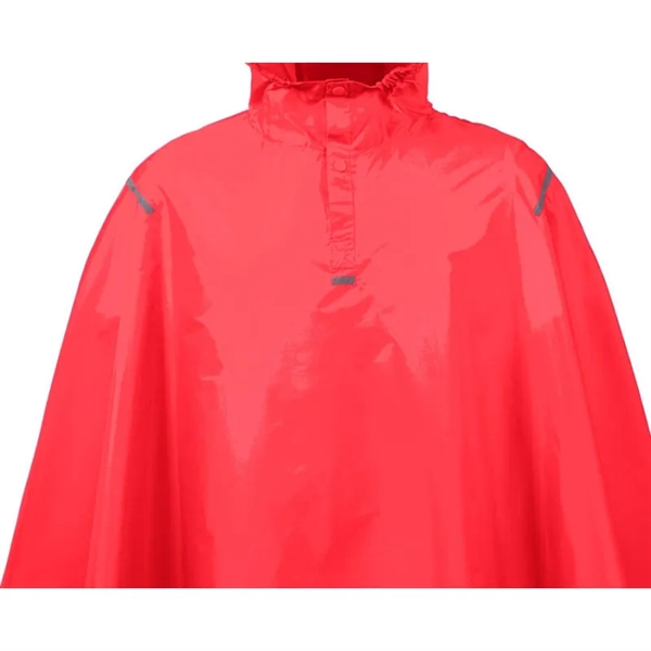 Team 365 Adult Zone Protect Packable Poncho - Team 365 Adult Zone Protect Packable Poncho - Image 4 of 5