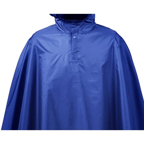 Team 365 Adult Zone Protect Packable Poncho - Team 365 Adult Zone Protect Packable Poncho - Image 5 of 5