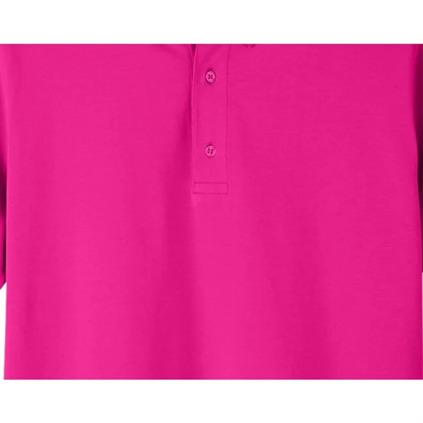 UltraClub Men's Lakeshore Stretch Cotton Performance Polo - UltraClub Men's Lakeshore Stretch Cotton Performance Polo - Image 5 of 8