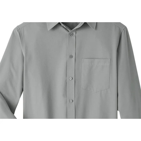 UltraClub Men's Bradley Performance Woven Shirt - UltraClub Men's Bradley Performance Woven Shirt - Image 7 of 8