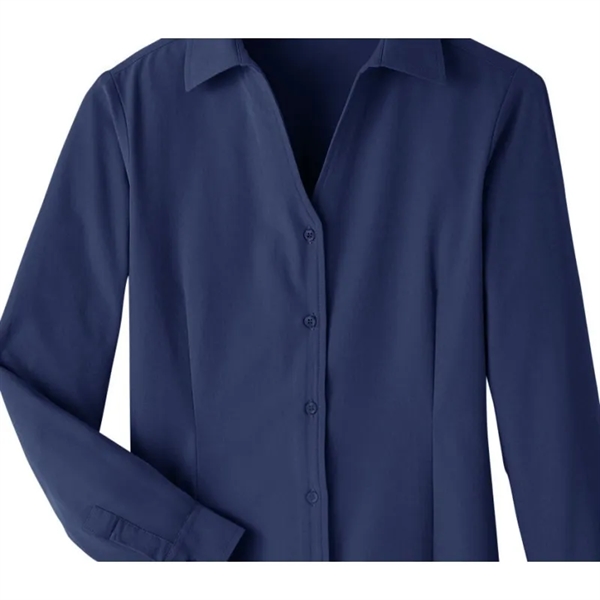 UltraClub Ladies' Bradley Performance Woven Shirt - UltraClub Ladies' Bradley Performance Woven Shirt - Image 5 of 8