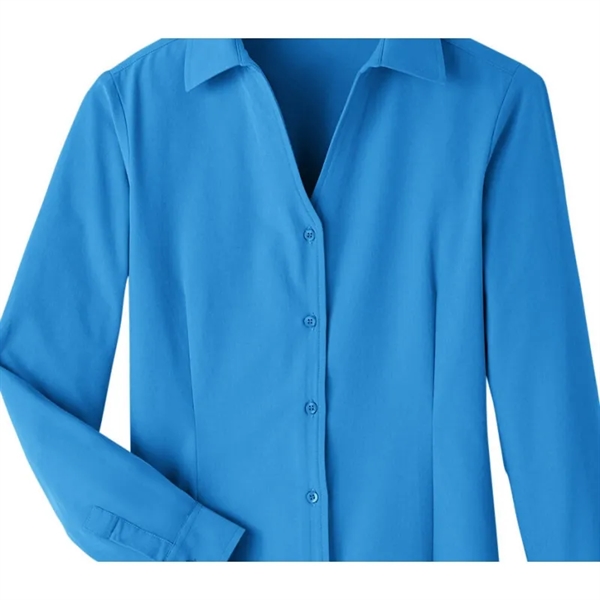 UltraClub Ladies' Bradley Performance Woven Shirt - UltraClub Ladies' Bradley Performance Woven Shirt - Image 6 of 8