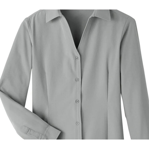 UltraClub Ladies' Bradley Performance Woven Shirt - UltraClub Ladies' Bradley Performance Woven Shirt - Image 7 of 8
