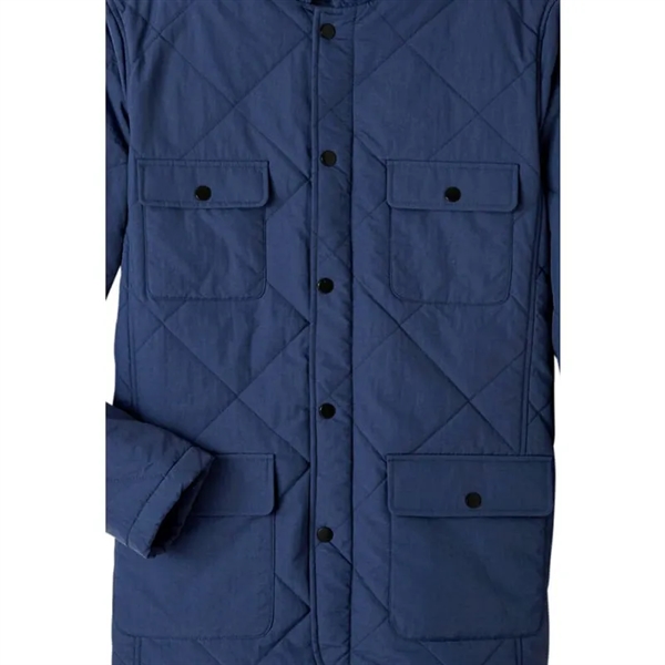 UltraClub Men's Dawson Quilted Hacking Jacket - UltraClub Men's Dawson Quilted Hacking Jacket - Image 2 of 2