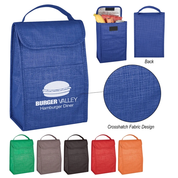 Crosshatch Lunch Bag - Crosshatch Lunch Bag - Image 0 of 23