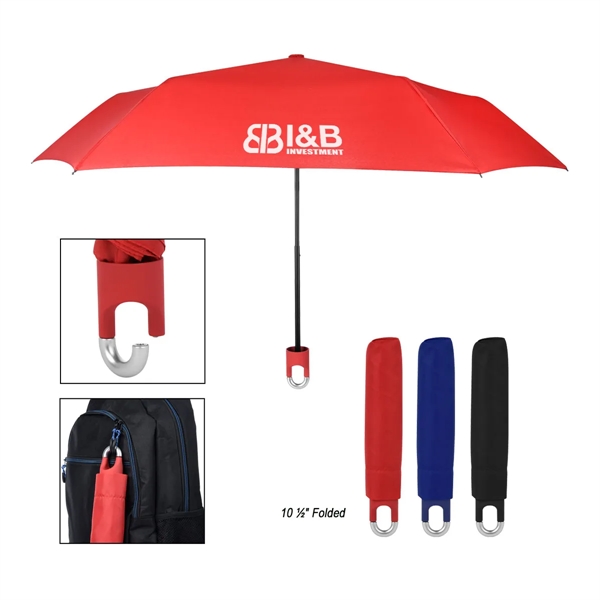 38" Arc Clipper Compact Telescopic Umbrella - 38" Arc Clipper Compact Telescopic Umbrella - Image 0 of 17