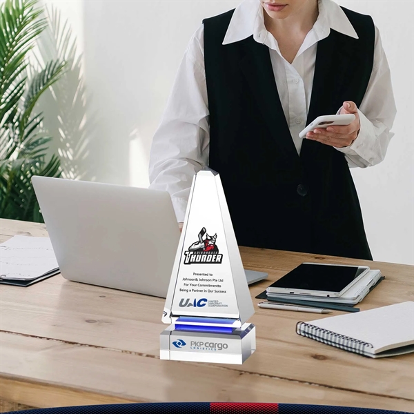 Hansa Crystal Obelisk Award - Hansa Crystal Obelisk Award - Image 1 of 3
