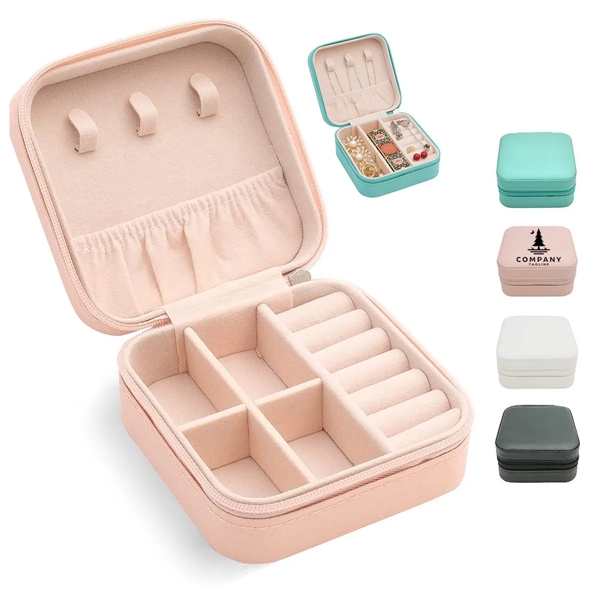 Portable Mini Jewelry Travel Case - Portable Mini Jewelry Travel Case - Image 0 of 6