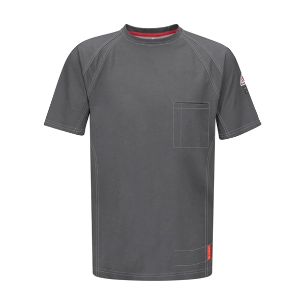 Bulwark iQ Series® Short Sleeve T-Shirt - Tall Sizes - Bulwark iQ Series® Short Sleeve T-Shirt - Tall Sizes - Image 4 of 12