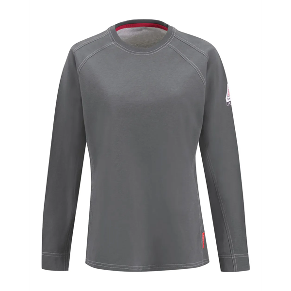 Bulwark iQ Series® Comfort Knit Women's Long Sleeve Tee - Bulwark iQ Series® Comfort Knit Women's Long Sleeve Tee - Image 0 of 6