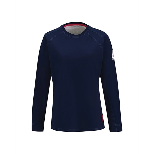 Bulwark iQ Series® Comfort Knit Women's Long Sleeve Tee - Bulwark iQ Series® Comfort Knit Women's Long Sleeve Tee - Image 2 of 6