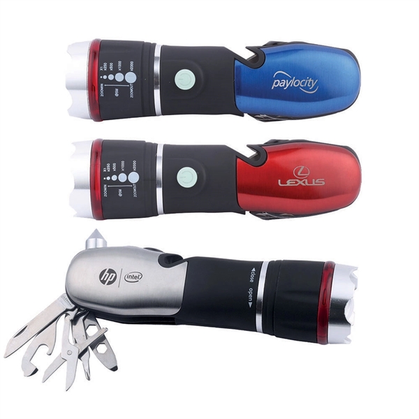 Flashlight MultiTool Plum Grove