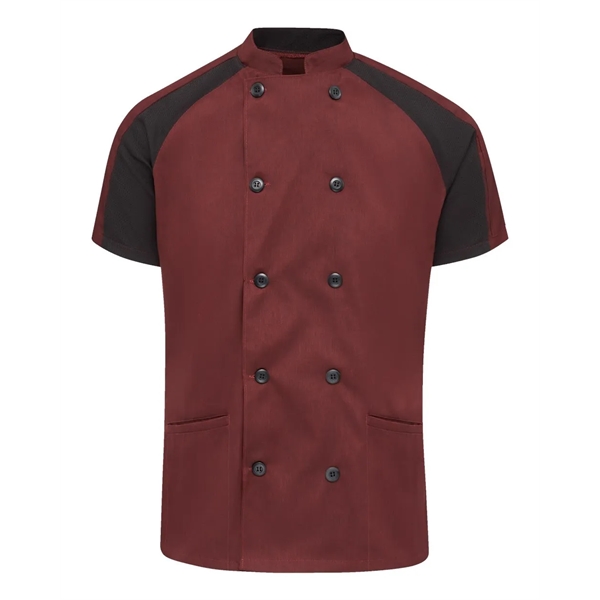 Chef Designs Women's Airflow Raglan Chef Coat - Chef Designs Women's Airflow Raglan Chef Coat - Image 5 of 10