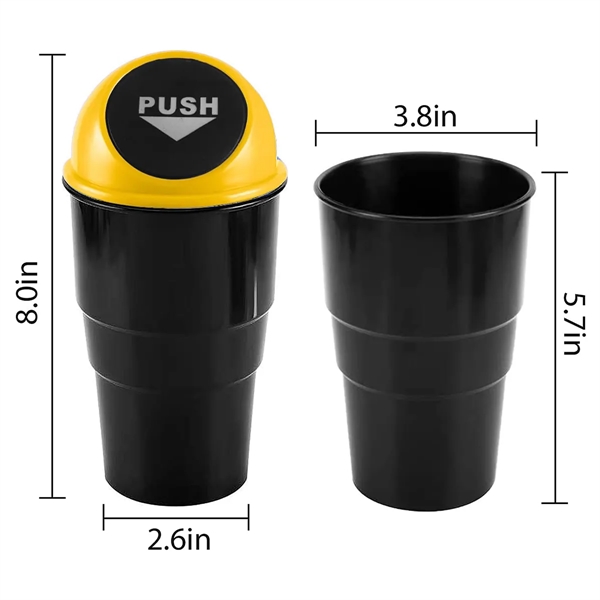 Custom Mini Car Trash Automotive Garbage Cans - Custom Mini Car Trash Automotive Garbage Cans - Image 1 of 5
