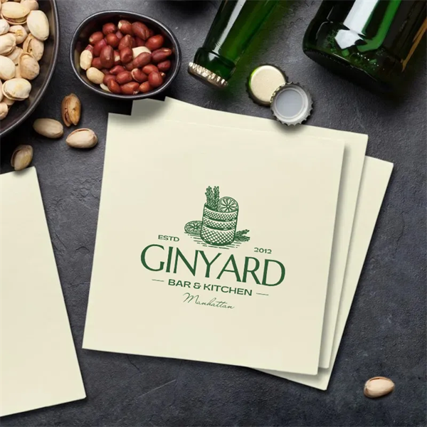 Full Color 3ply Premium Beverage Napkins - Full Color 3ply Premium Beverage Napkins - Image 2 of 2