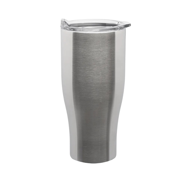 Monroe 27 oz. Stainless Steel Grip Travel Mug - Monroe 27 oz. Stainless Steel Grip Travel Mug - Image 1 of 6