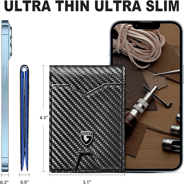 Mens Slim Wallet - Mens Slim Wallet - Image 2 of 5