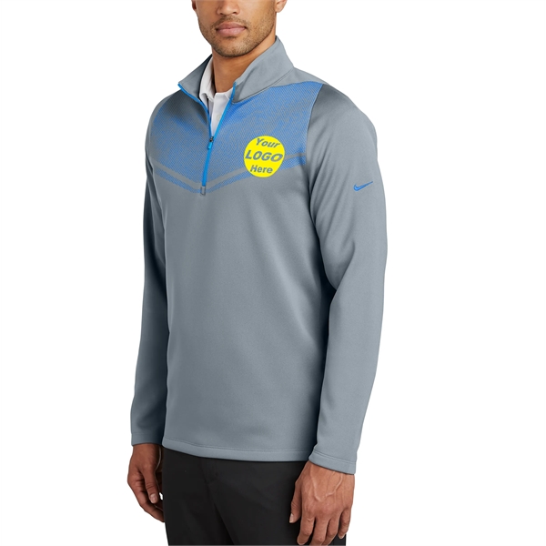 Nike Therma-FIT Hypervis 1/2-Zip Cover-Up - Nike Therma-FIT Hypervis 1/2-Zip Cover-Up - Image 0 of 10