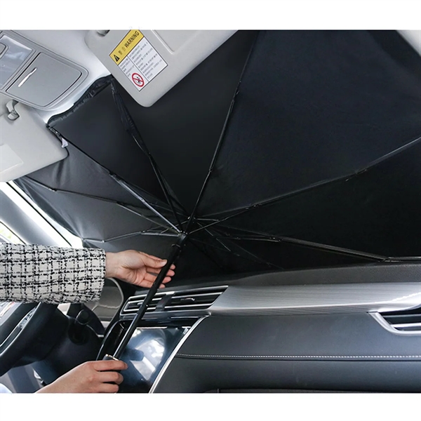 Dashboard Defender UV Car Windshield Umbrella - Dashboard Defender UV Car Windshield Umbrella - Image 1 of 6