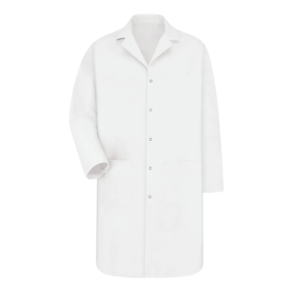 Red Kap Gripper Front Lab Coat - Tall Sizes - Red Kap Gripper Front Lab Coat - Tall Sizes - Image 0 of 1