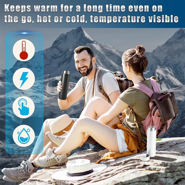 Smart Vacuum Insulate Tumbler with LED Temperature Display