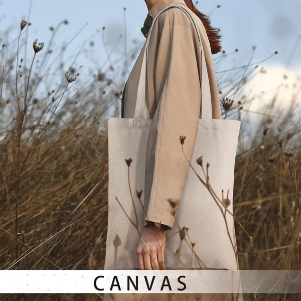 Canvas Blank Reusable Washable Shopping Cloth Tote Bag