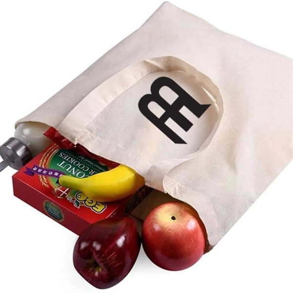 Canvas Blank Reusable Washable Shopping Cloth Tote Bag