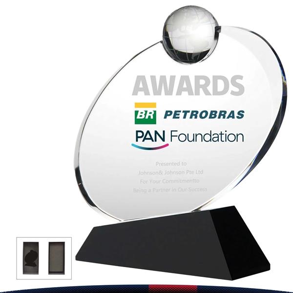 Gloria Oval Globe Award - Gloria Oval Globe Award - Image 0 of 3