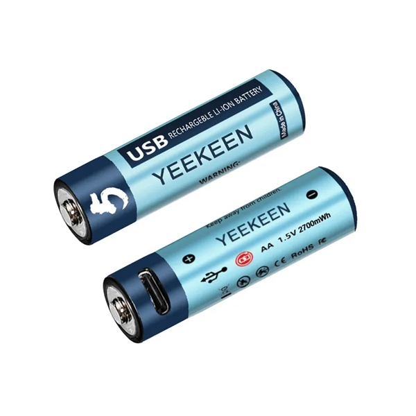 AA Rechargeable USB Batteries - AA Rechargeable USB Batteries - Image 1 of 5