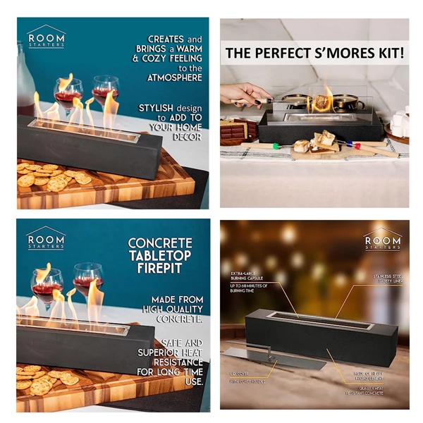 Portable Tabletop Fireplace - Portable Tabletop Fireplace - Image 2 of 2