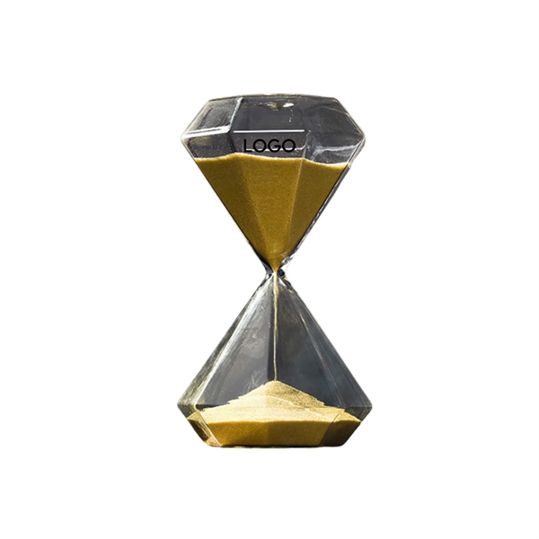 Creative Home Desk Decor Diamond Glass Timer - Creative Home Desk Decor Diamond Glass Timer - Image 0 of 2