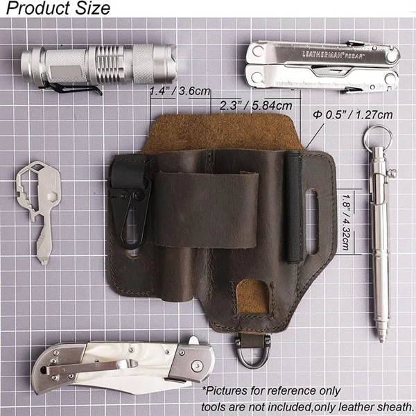 Leather Belt Multitool Case Sheath - Leather Belt Multitool Case Sheath - Image 2 of 4