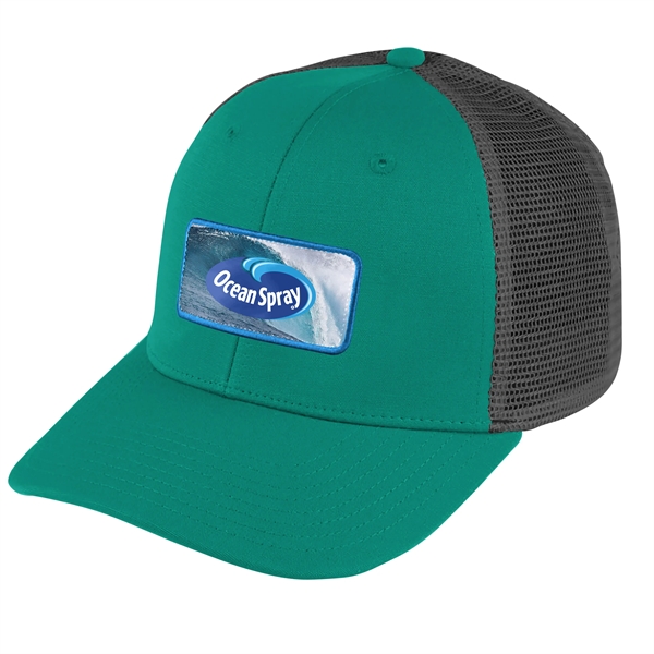 Cotton Mesh Trucker Hat - Cotton Mesh Trucker Hat - Image 1 of 3