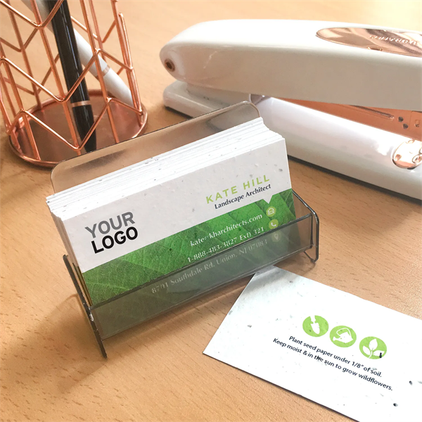 Eco Professional Seed Paper Business Cards - Eco Professional Seed Paper Business Cards - Image 0 of 5